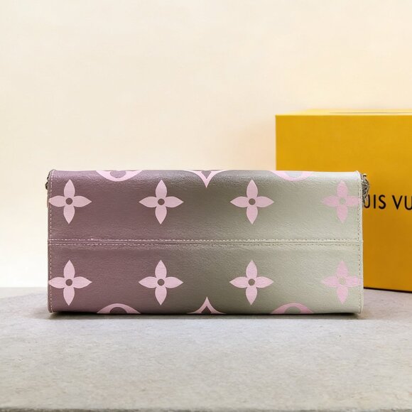 Louis Vuitton Onthego GM Monogram Gradient Pink - Picture 4 of 6